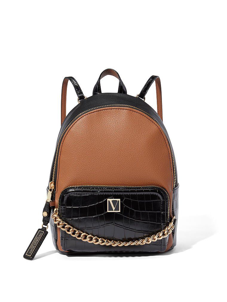 All black victoria secret backpack online