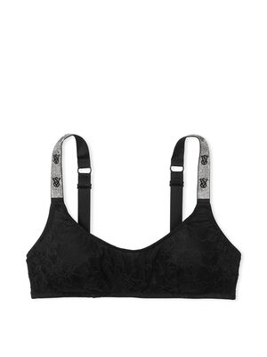 Shine Strap Lace Scoop Bralette,  Shine Strap Lace Scoop Bralette