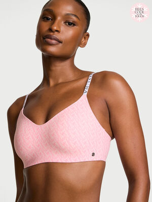 The CoolBra&trade; Lightly Lined Wireless Plunge Bralette