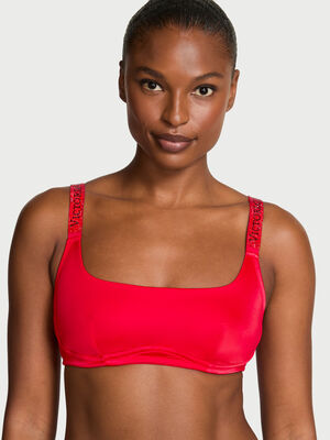Shine Strap Scoop Bralette