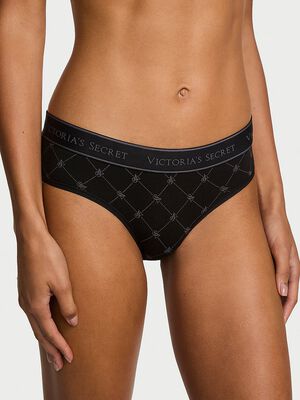 Logo Cotton Hiphugger Panty