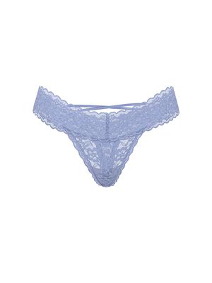 Lace Strappy-Back Thong Panty
