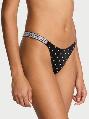 Shine Strap Thong Panty