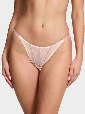 Sheer Shine Thong Panty,  Sheer Shine Thong Panty