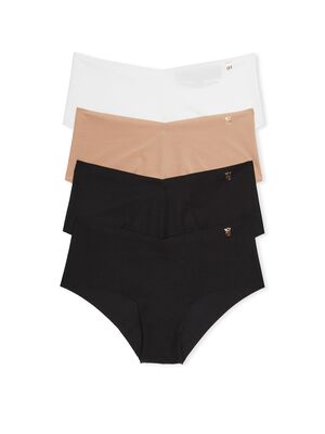4-Pack No-Show Cheeky Panties,  4-Pack No-Show Cheeky Panties