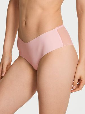 No-Show Sheer Logo Cheeky Panty,  No-Show Sheer Logo Cheeky Panty