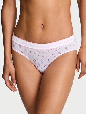Logo Cotton Hiphugger Panty,  Logo Cotton Hiphugger Panty