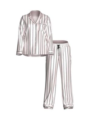 Signature Satin Long Pajama Set