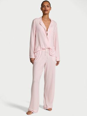 Modal Soft Long Pajama Set