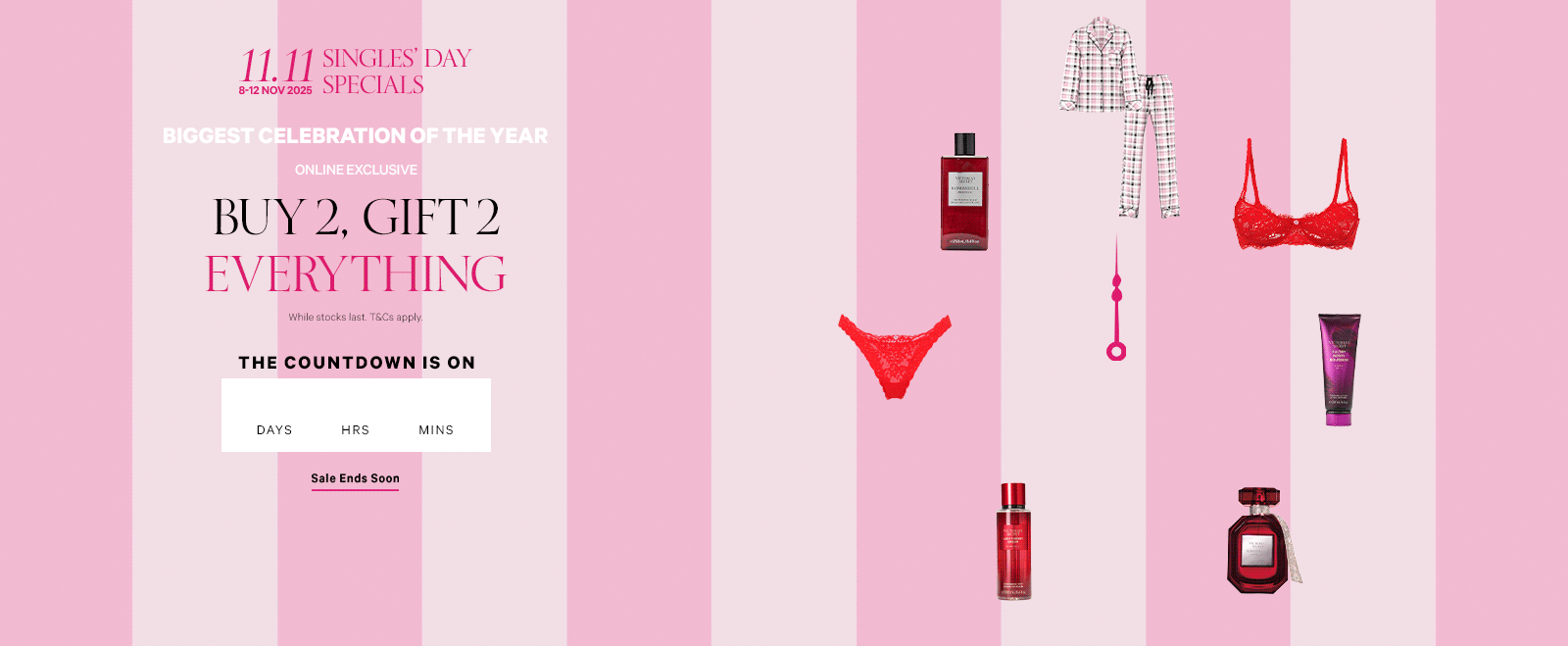 VS Fashion Show - Countdown to Event