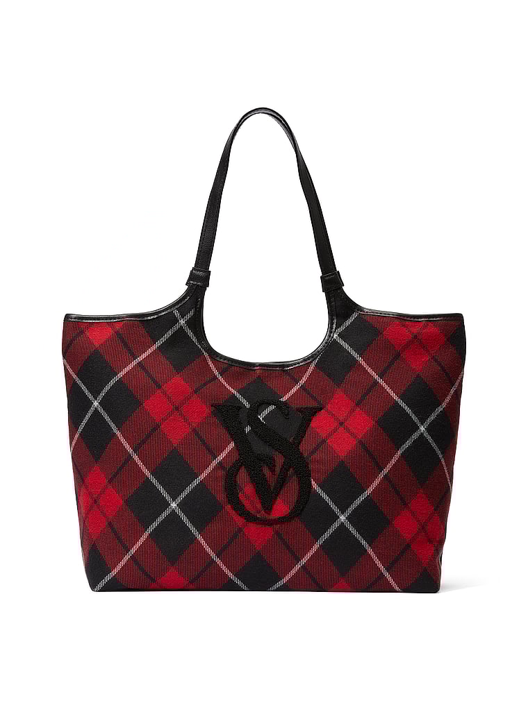 Plaid Tote image number null
