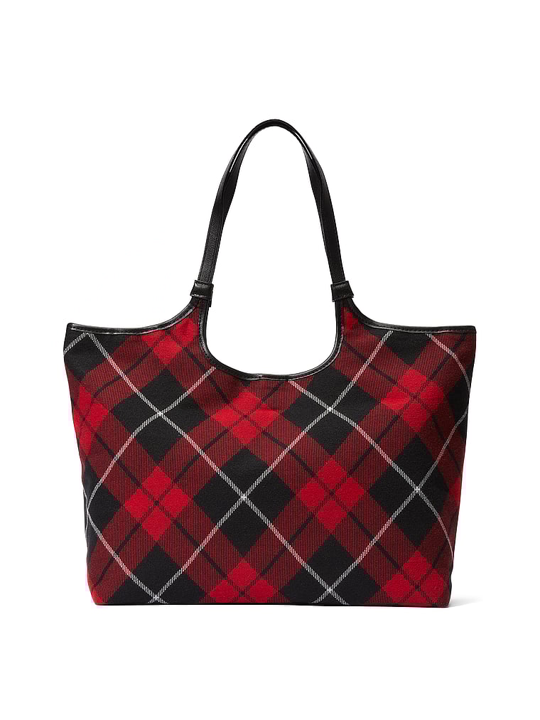 Plaid Tote image number null