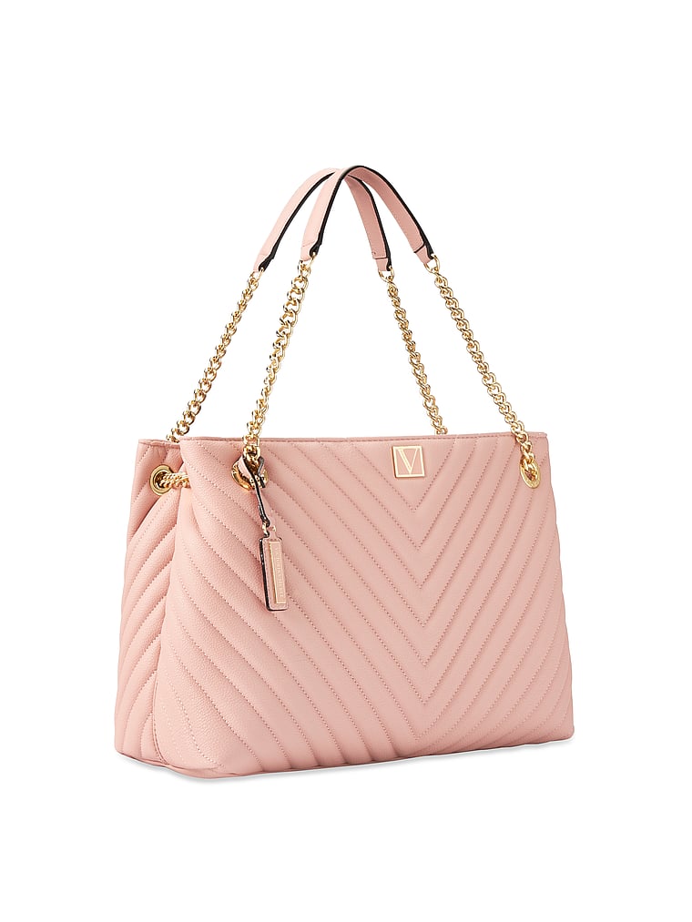 Chain Shoulder Tote Bag image number null