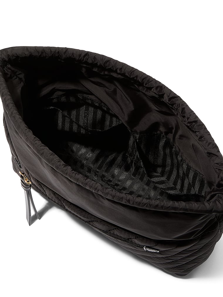 Cinched Travel Beauty Organizer Bag image number null