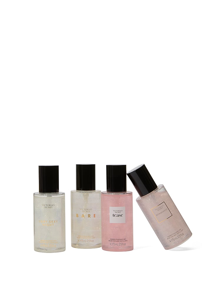 Mini Shimmer Fine Fragrance Mist 4-Piece Gift Set image number null