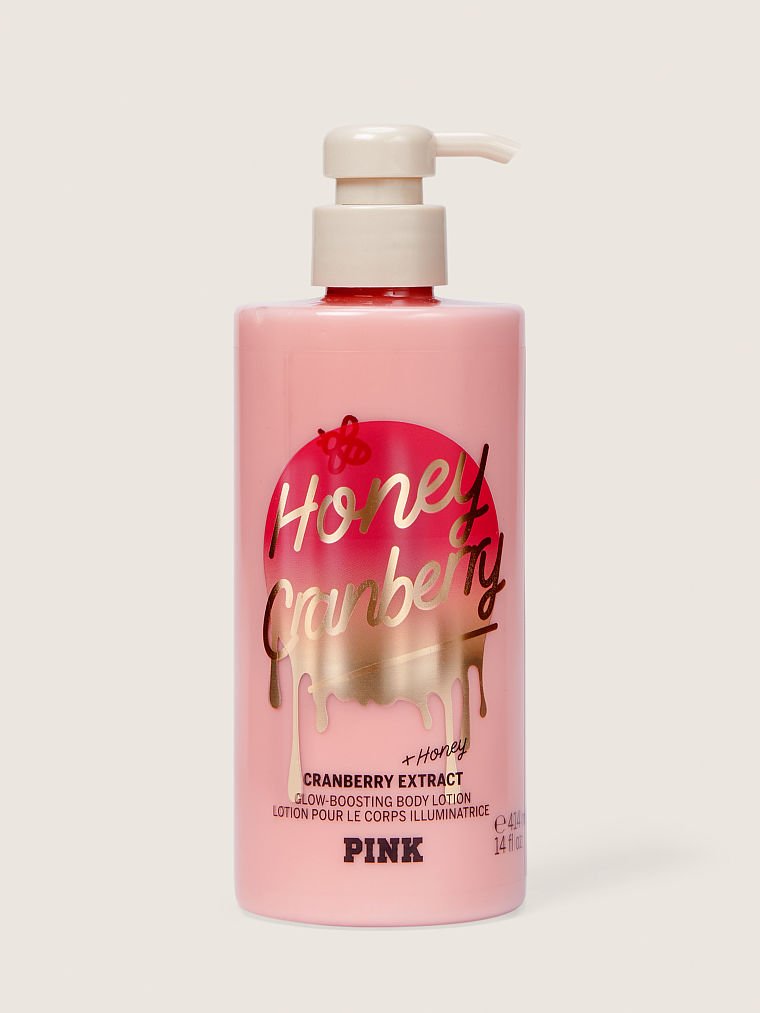 Honey Cranberry Glowboosting Body Lotion with Pure Honey and Cranberry