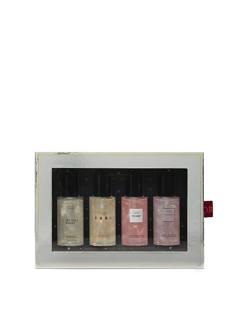 Mini Shimmer Fine Fragrance Mist 4-Piece Gift Set image number null