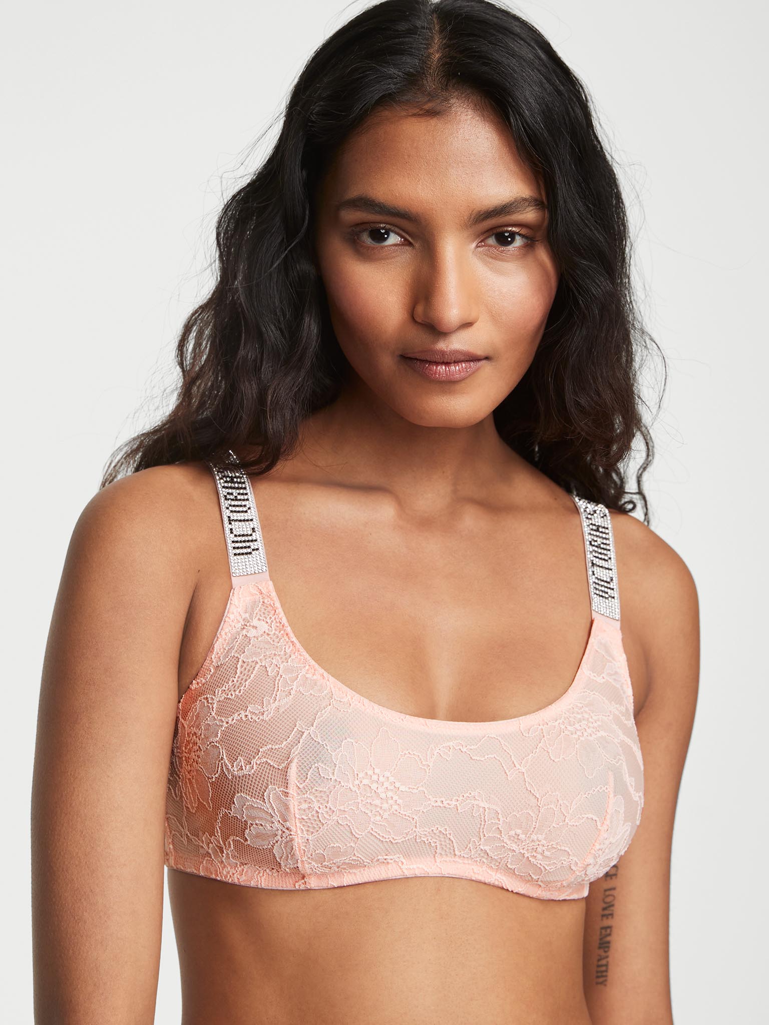 Buy Shine Strap Scoop Bralette