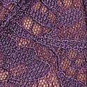 Lace Unlined Front-Close Bralette, Shadow Purple, swatch