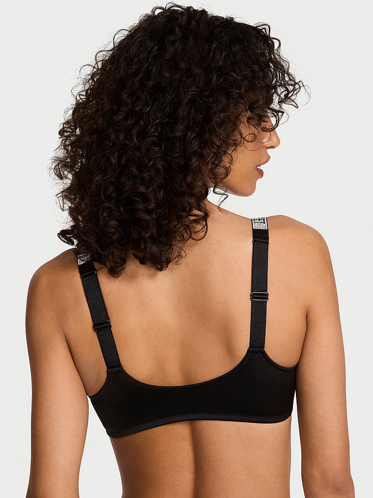 Shine Strap Scoop Bralette image number null
