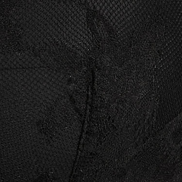 Shine Strap Lace Scoop Bralette, Black, swatch