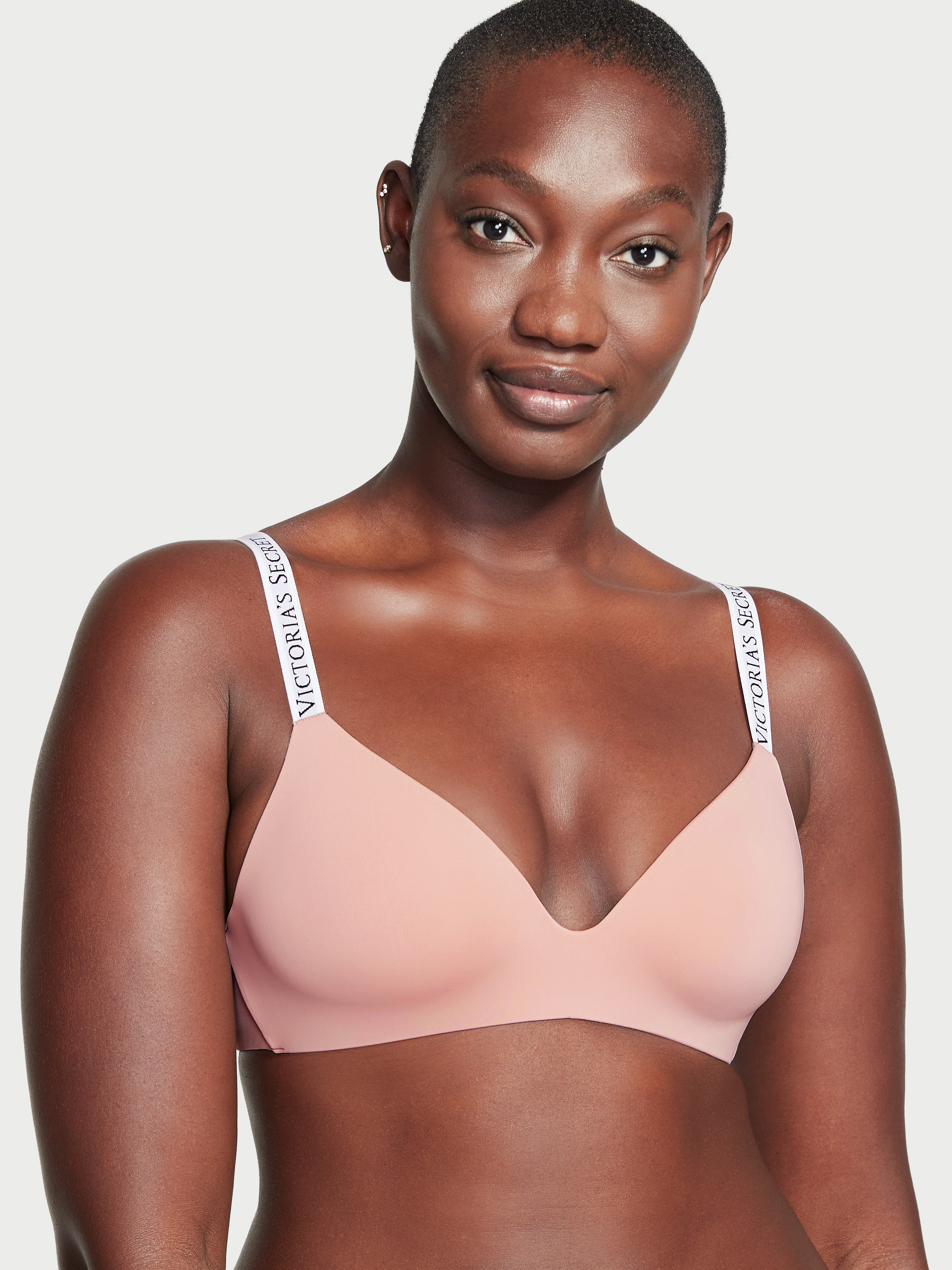 ✳️ Victoria's Secret T-Shirt Lightly Lined Wireless 36C Bra Nude NEW ✳️