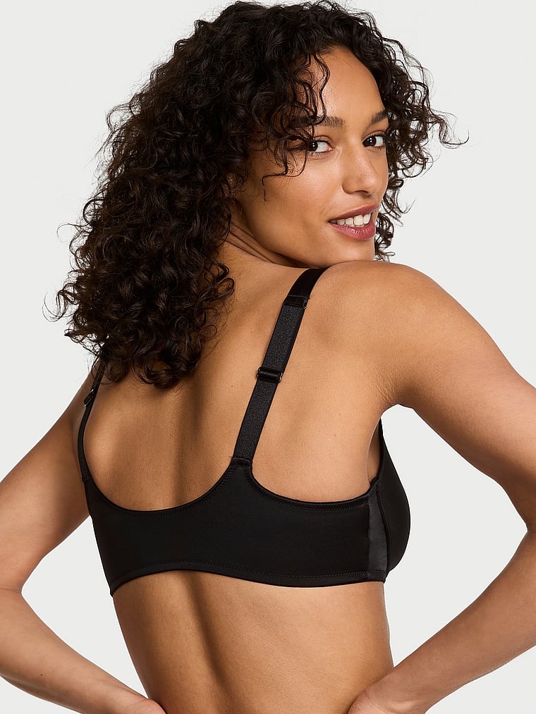 Shine Strap Scoop Bralette image number null