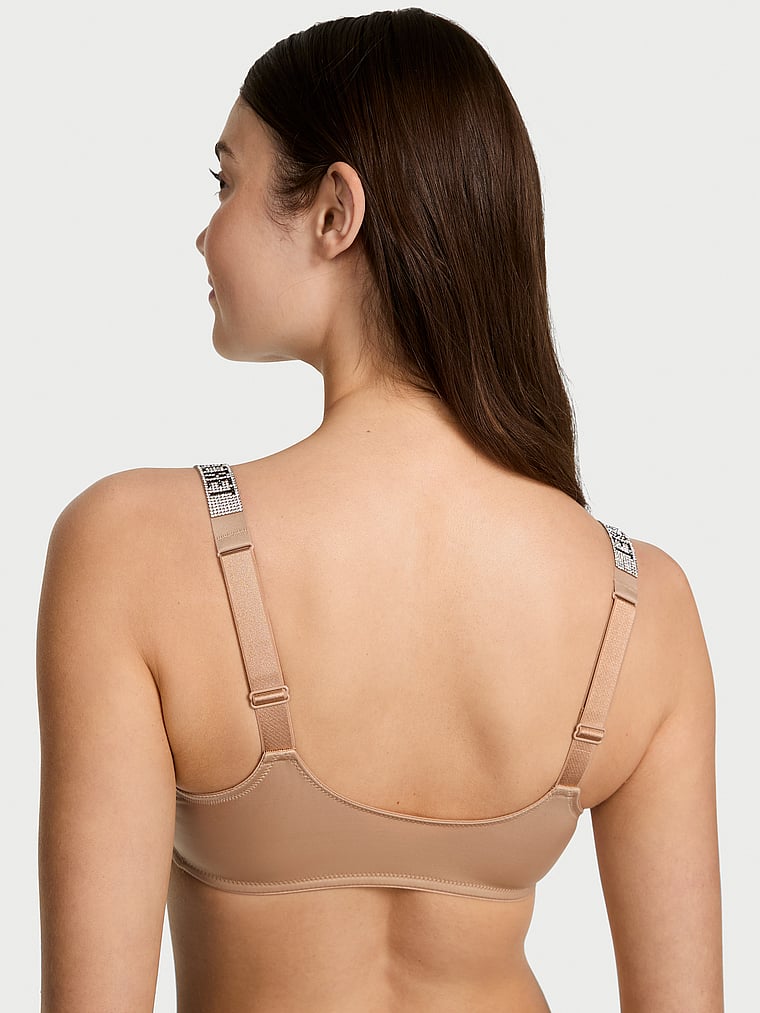 Shine Strap Scoop Bralette image number null