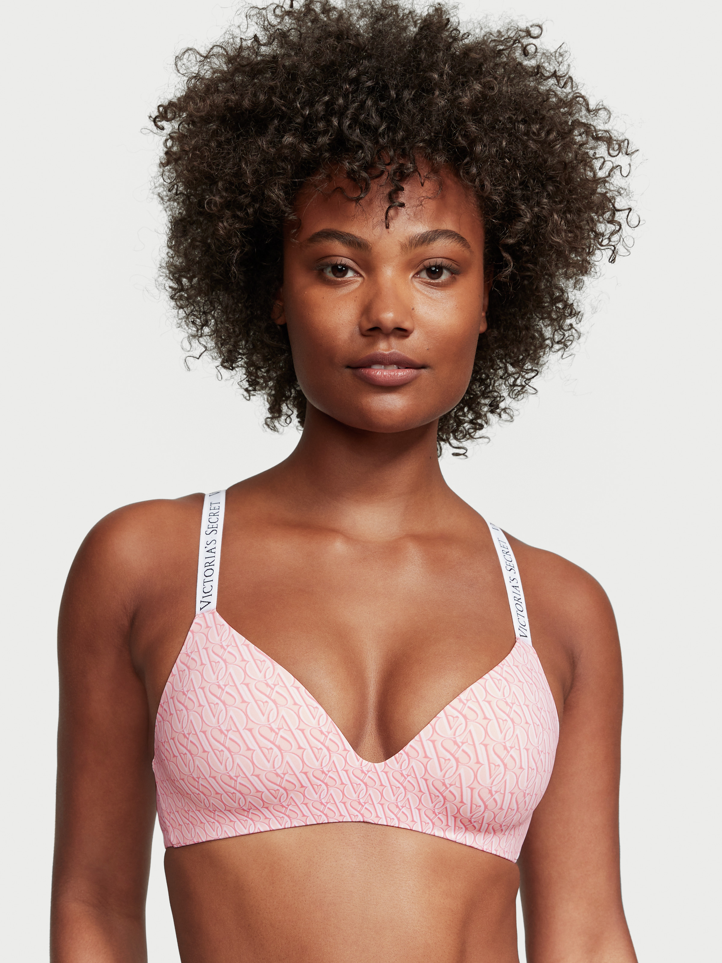 Lightly Lined Smooth Micro-Rib Wireless Bra