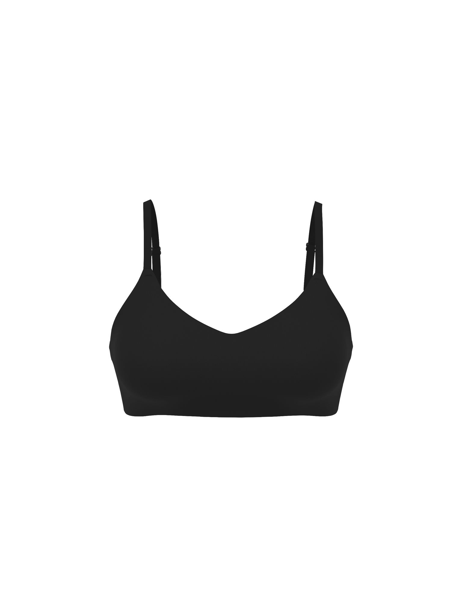 The CoolBra&trade; Lightly Lined Wireless Plunge Bralette image number null