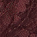 Lace Lightly Lined Bandeau, Burgundy Brown, swatch