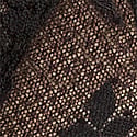 Lace Unlined Front-Close Bralette, Black, swatch
