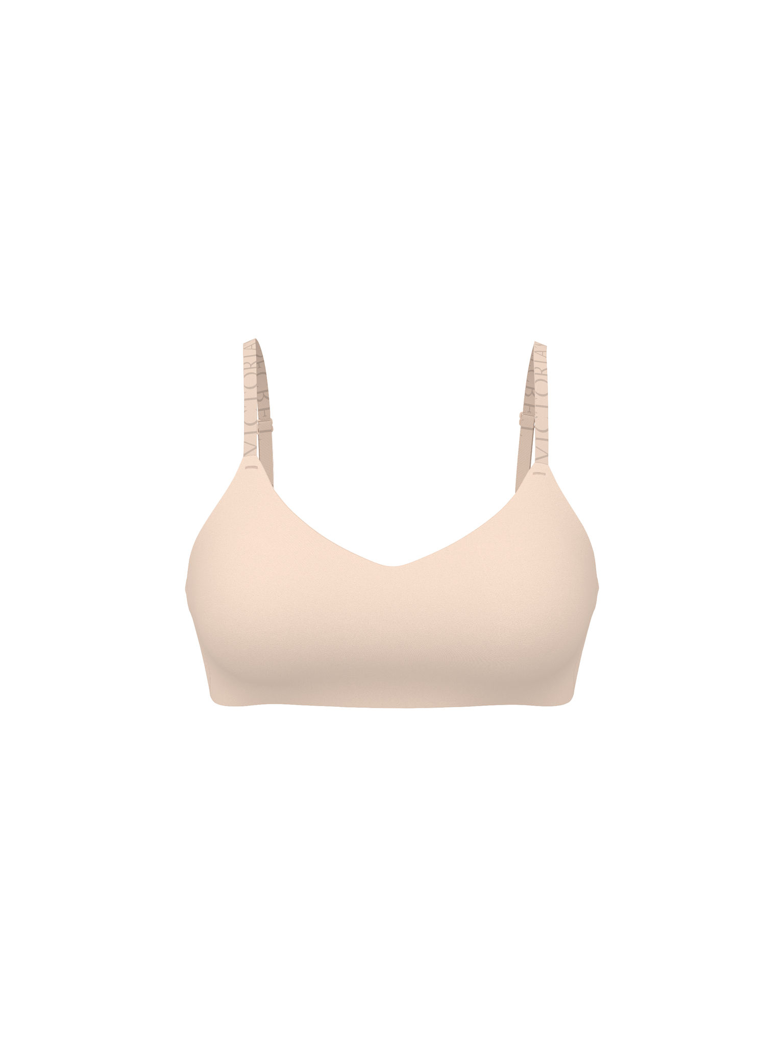 The CoolBra&trade; Lightly Lined Wireless Plunge Bralette image number null