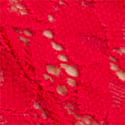 Lace Thong Panty, Bright Vermillion, swatch