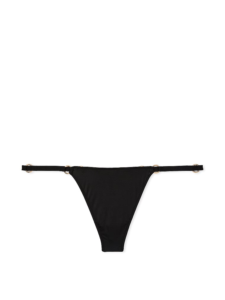 Ring Hardware V-String Panty image number null