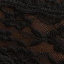 Blossom Lace Cheeky Panty, Black, swatch