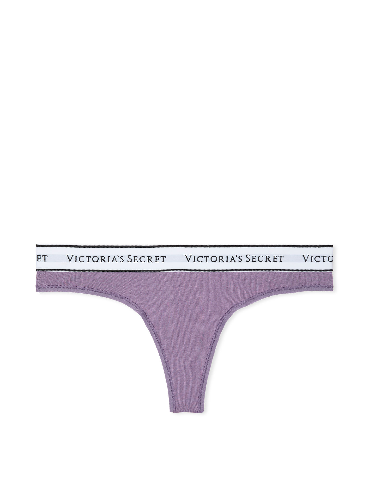Logo Cotton Thong Panty image number null