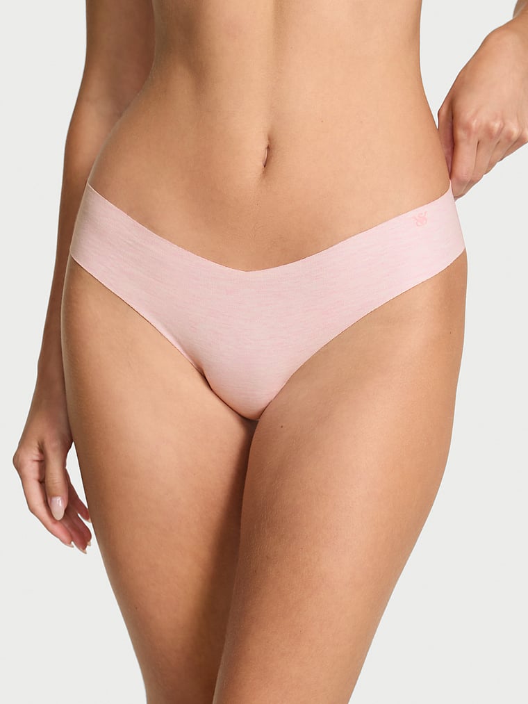 No-Show Cotton Thong Panty image number null