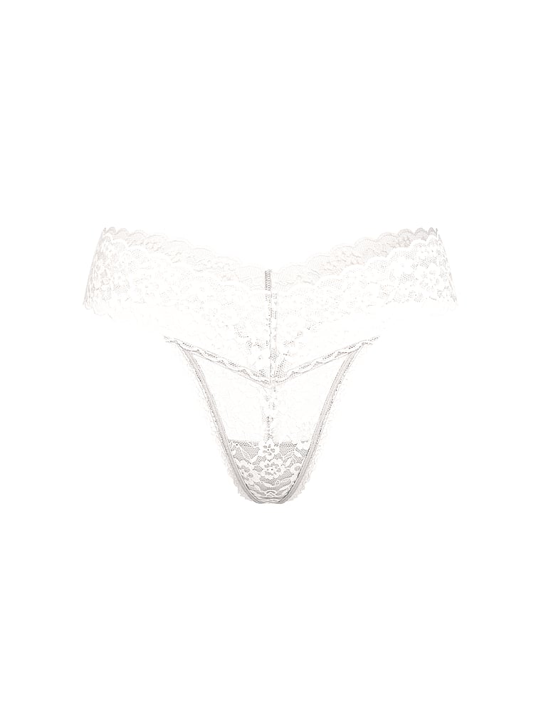 Blossom Lace Thong Panty image number null