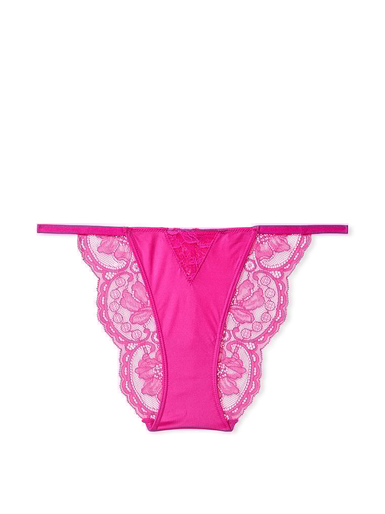 Lace String Cheekini Panty image number null
