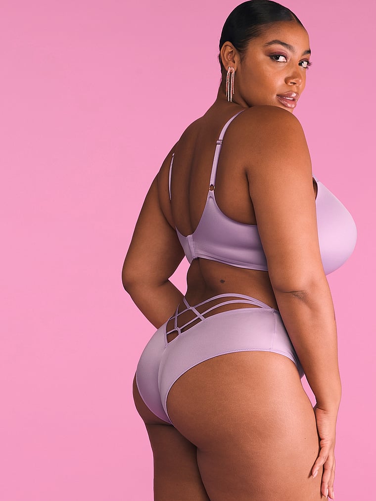 Strappy-Back High-Leg Cheeky Panty image number null