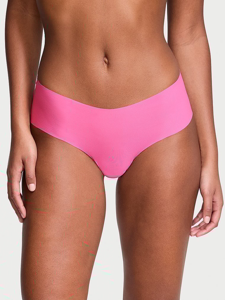 No-Show Ribbed Cheeky Panty image number null