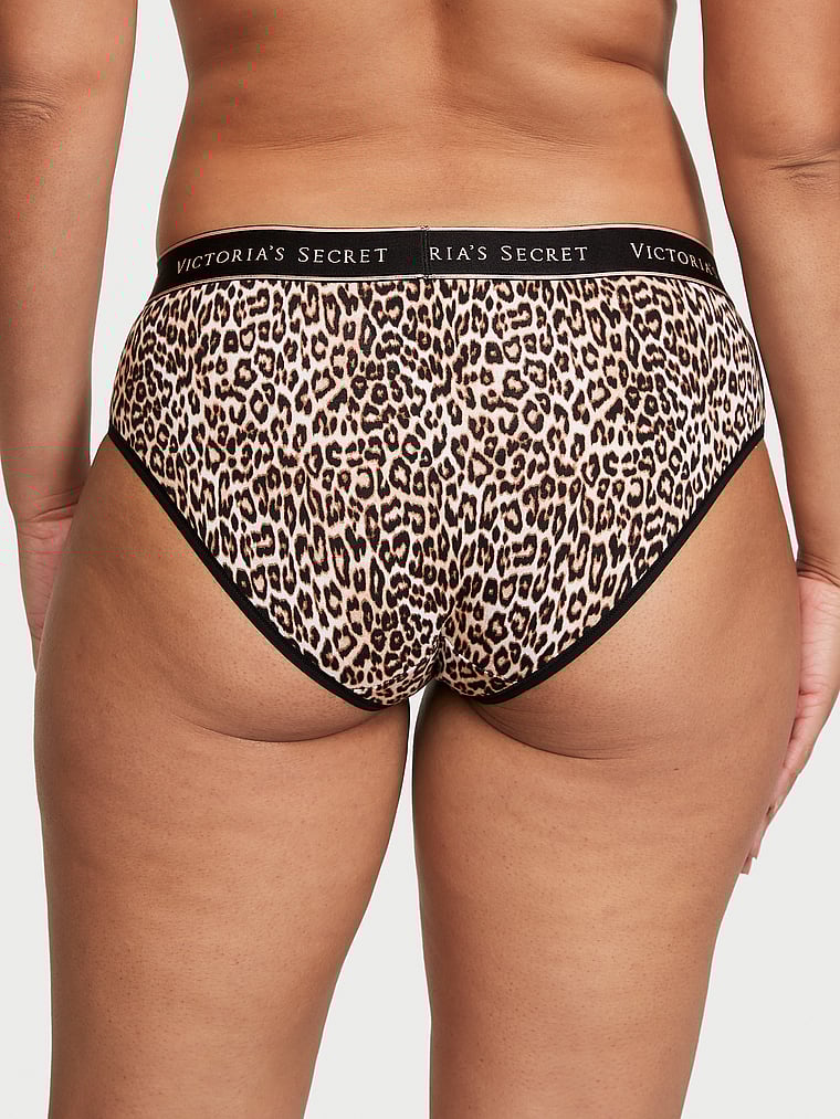 Logo Cotton Hiphugger Panty image number null