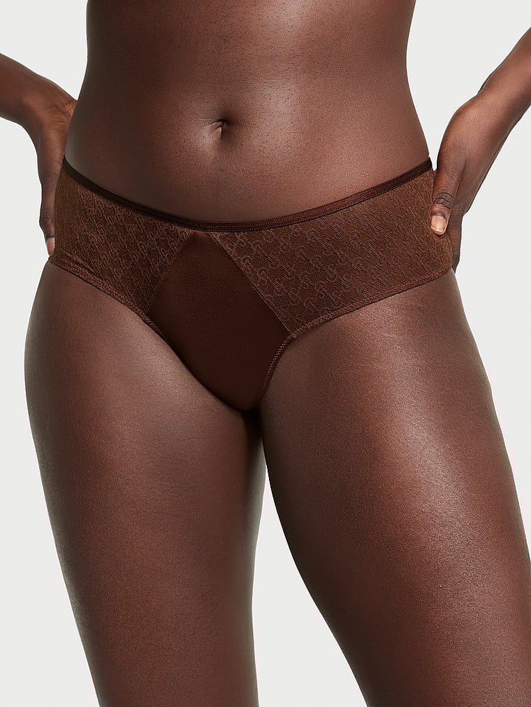 Icon by Victoria's Secret Icon Lace Cheeky Panty image number null