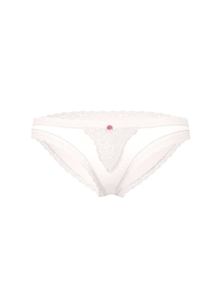 Lace-Trim Bikini Panty image number null
