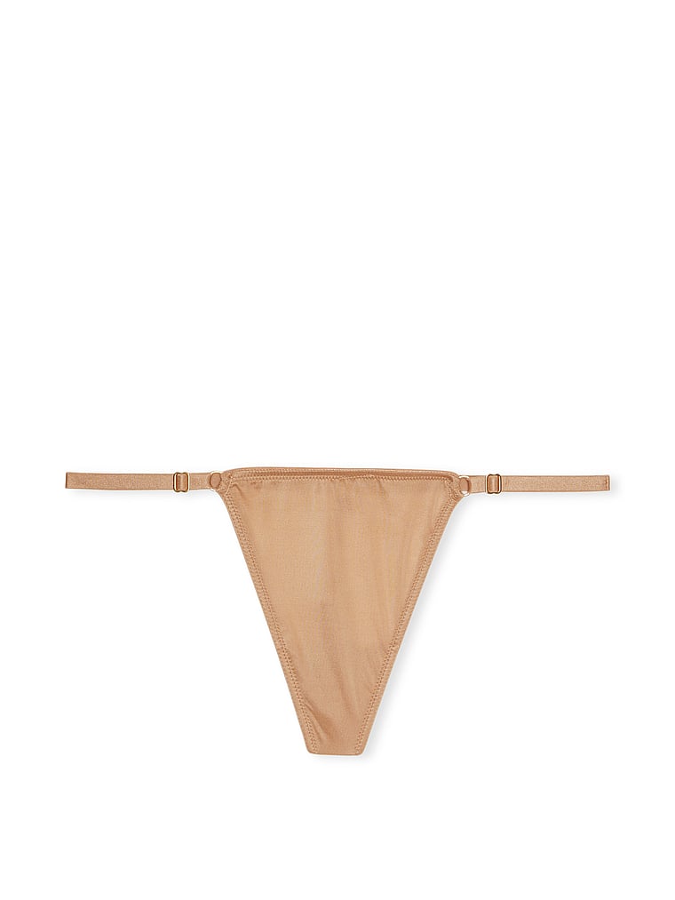 V-Hardware Adjustable V-String Panty image number null