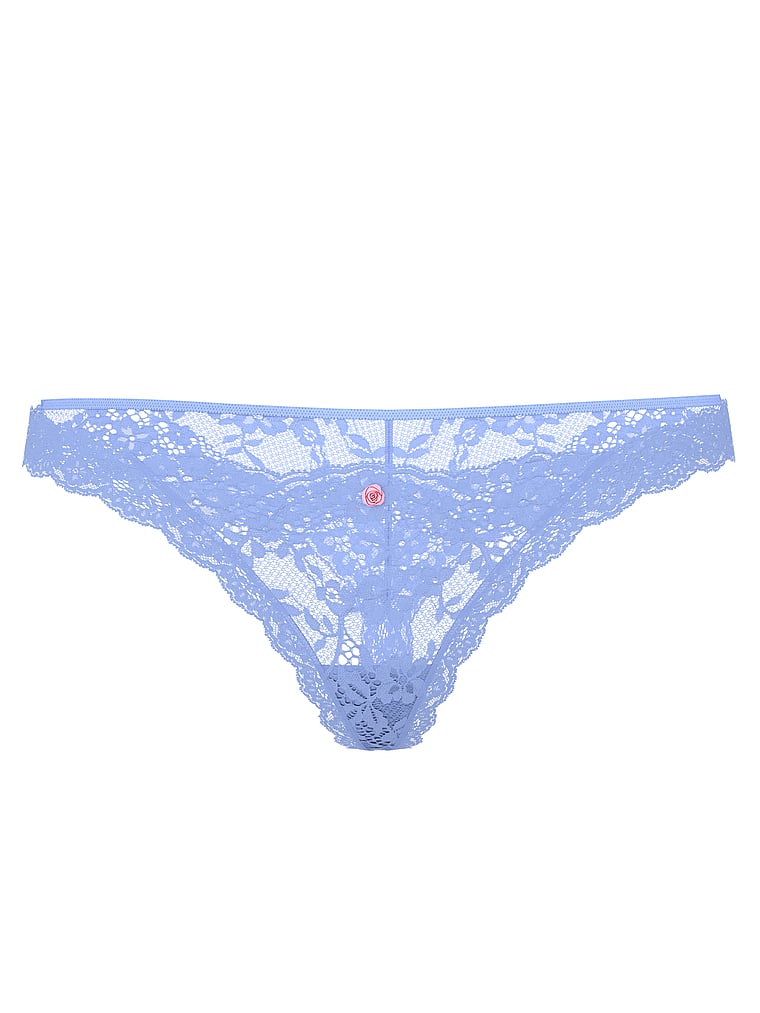 Lace Thong Panty image number null