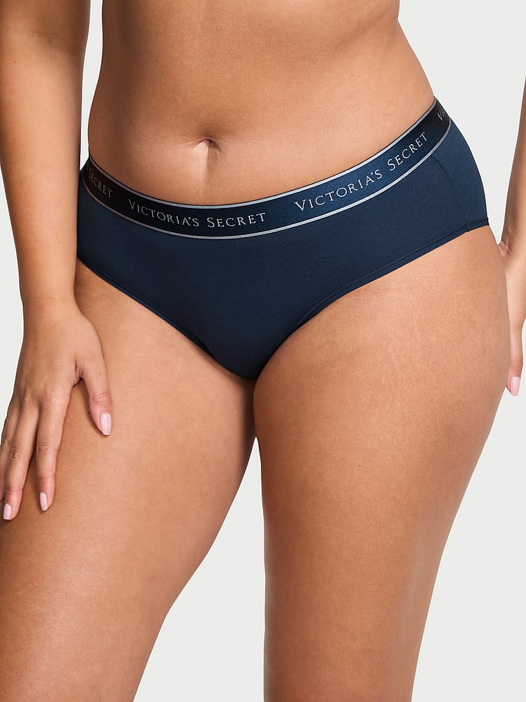 Logo Cotton Hiphugger Panty image number null