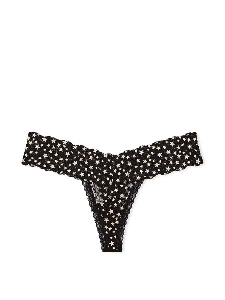 Posey Lace Thong Panty image number null