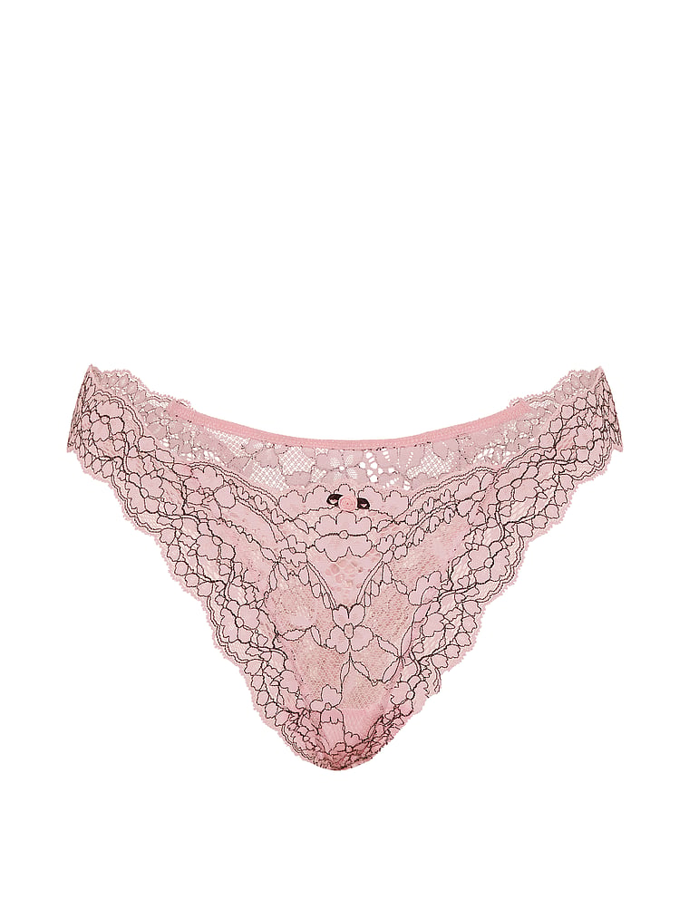 Lace Brazilian Panty image number null